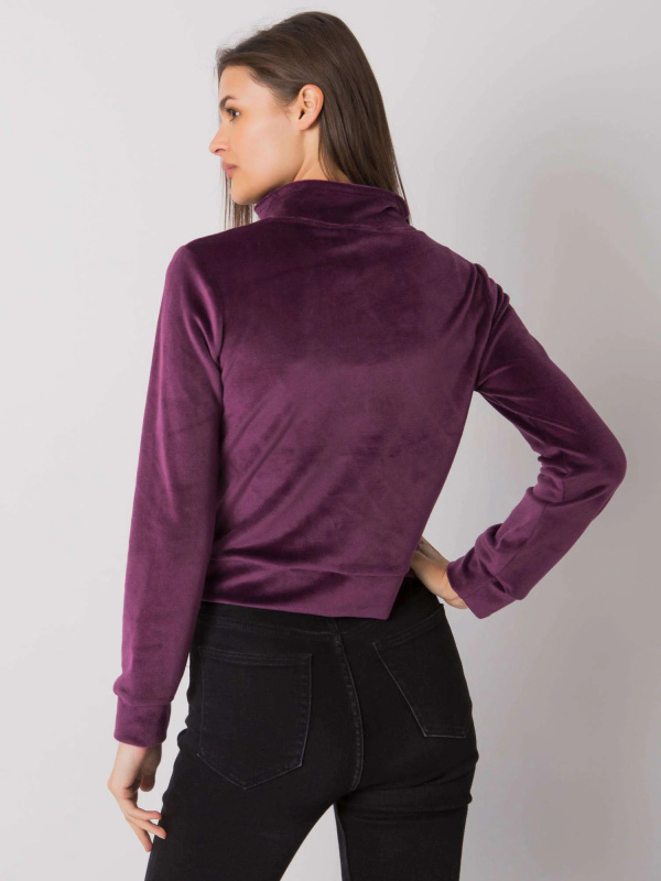 Mikina RV BL 7303.98P tmavě fialová L/XL