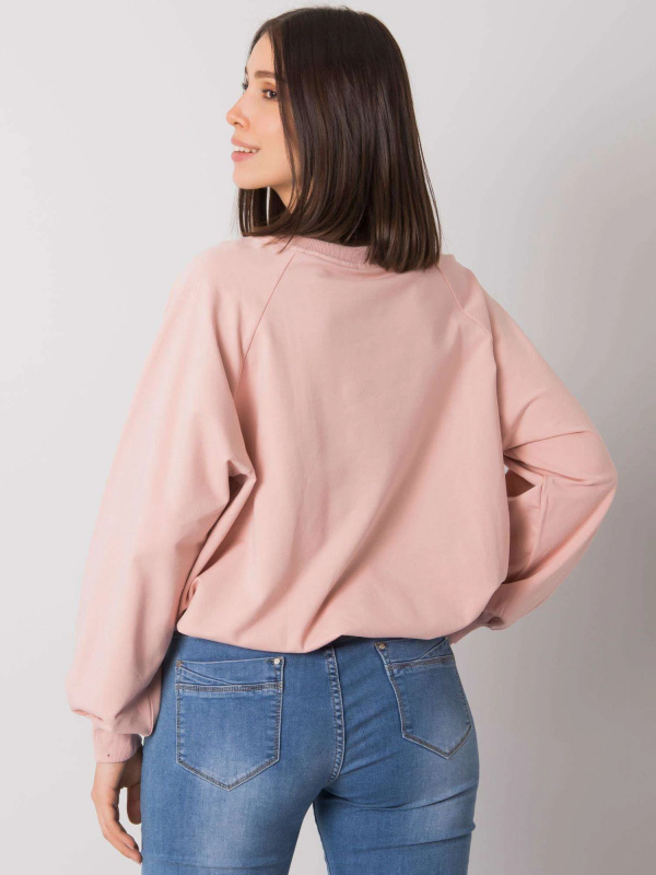 Mikina RV BL 7270.20 světle růžová jedna velikost