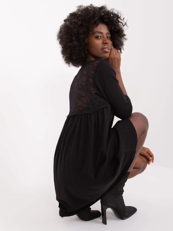 Šaty RV SK 7321.70 černá L/XL