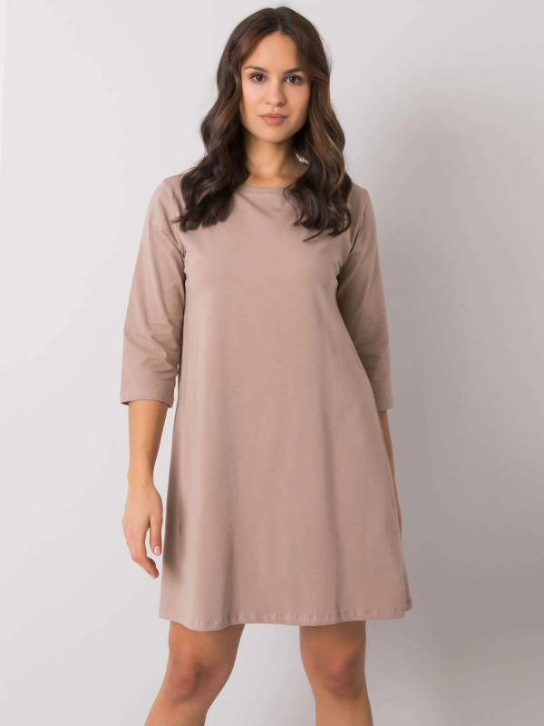 Šaty RV SK 7321.70 tmavě lila S/M