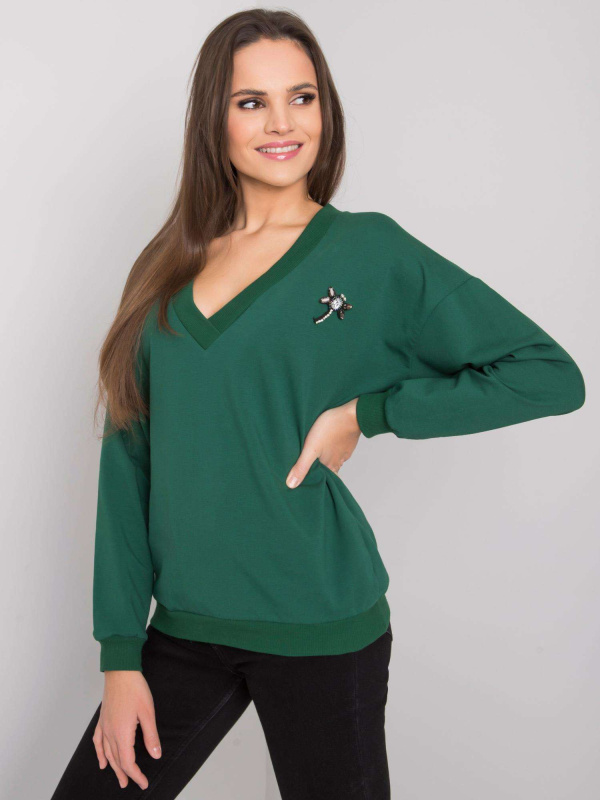 Sweatshirt-RV-BL-7370.78P-dark green