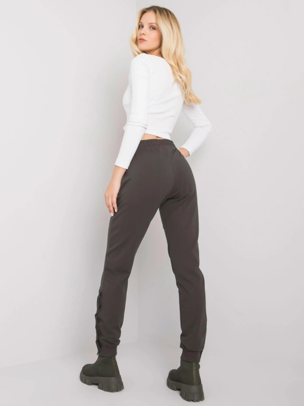 Teplákové kalhoty-RV-DR-7365.17P-khaki L/XL