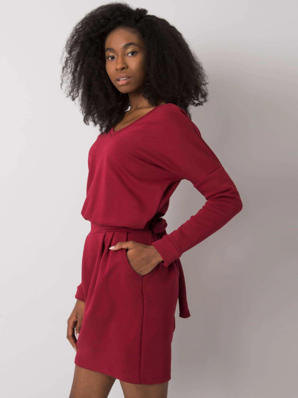 Šaty RV SK 6037.18X kaštanová S