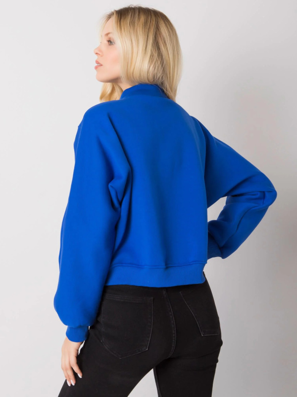 Mikina EM-BL-703.17 ex moda Barva: Modrá - tmavě, Velikost: L/XL