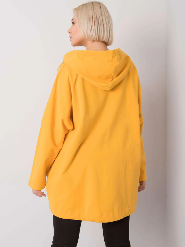 Dámská mikina RV BL 6781.08P tmavě žlutá L/XL