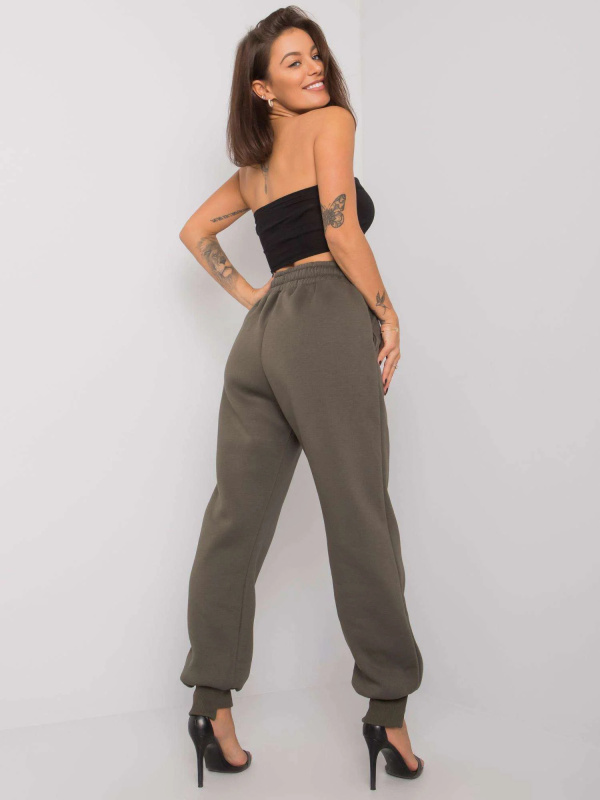 Teplákové kalhoty-RV-DR-7237.81-khaki L/XL