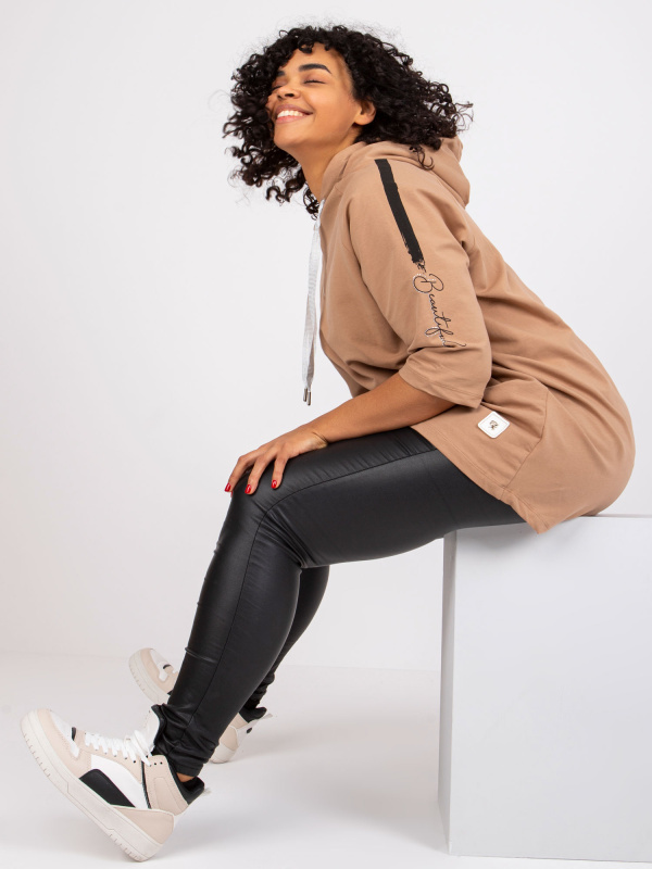 Mikina RV BL 6796.86 velbloudů jedna velikost