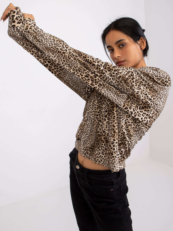 ITALY MODA Halenka DHJ-BZ-6550-2.34P Barva: Černá, Velikost: UNI