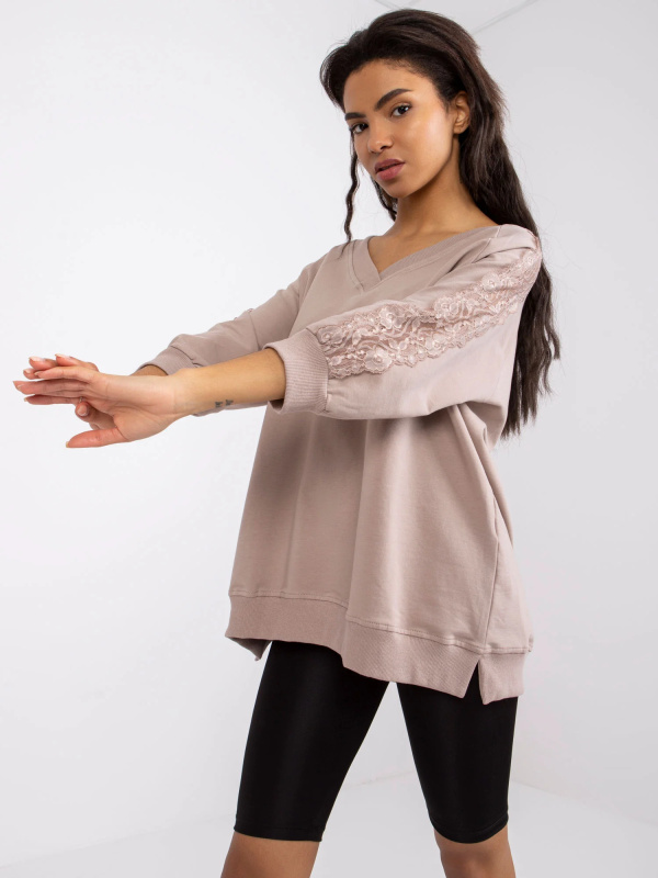 Halenka RV BZ 7557.01 tmavě lila L/XL