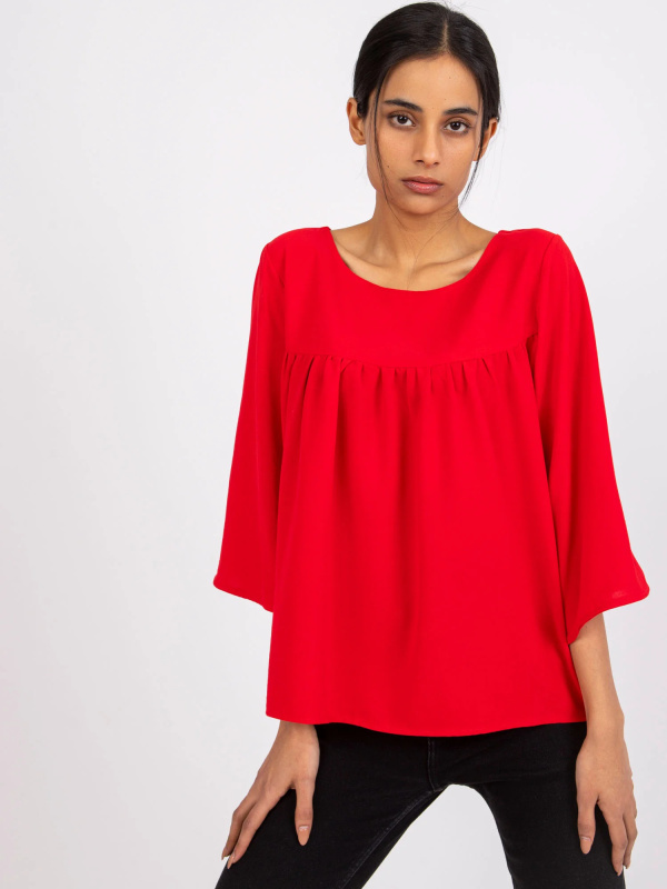 Halenka-CHA-BZ-1701.29P-červená L/XL