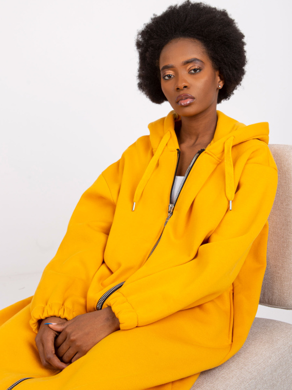 Halenka-RV-BL-7464.97P-světle oranžová S/M