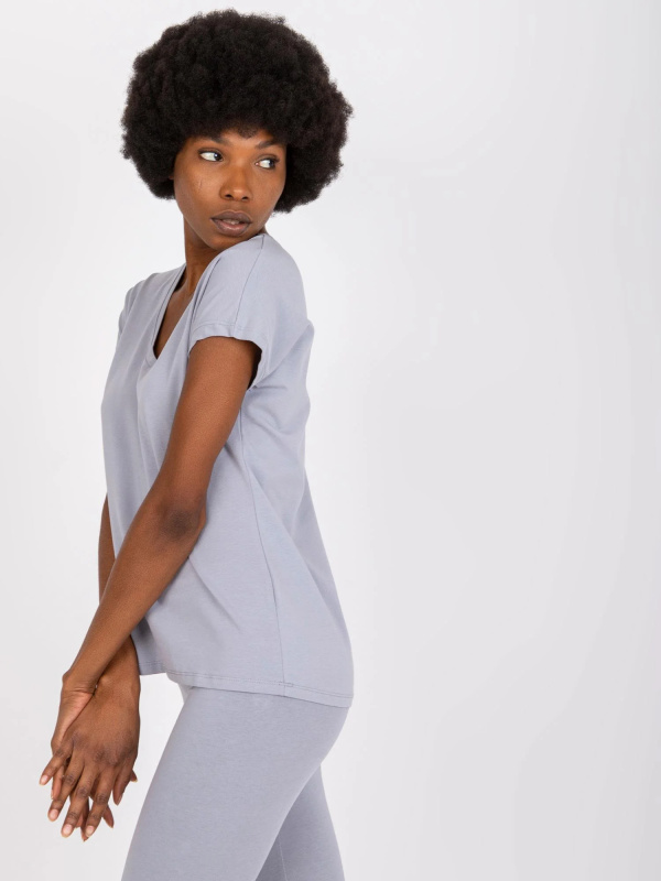 Tričko AP TS A 004 šedé XL