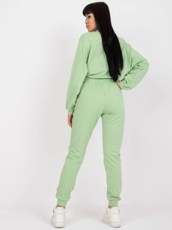 Dámské tepláky AP-DR-A-003 BASIC FEEL GOOD Barva: Zelená, Velikost: XL