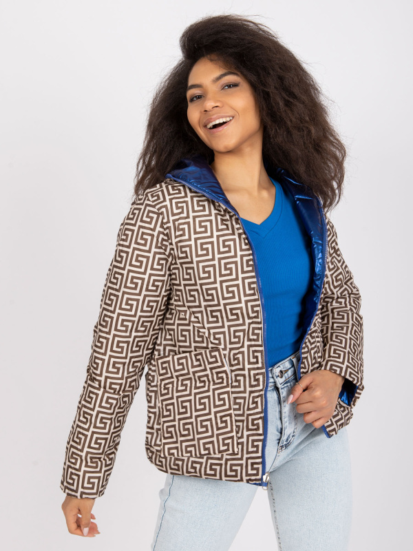 YUPS Dámská přechodová bunda YP-KR-cx4290.99P oboustranná Barva: Modrá, Velikost: M