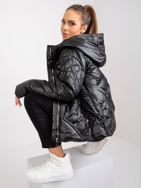 YUPS Kurtka-YP-KR-cx4292.98P-czarny Barva: Černá, Velikost: M