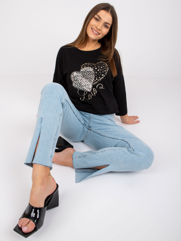 Halenka RV BZ 7545.42P černá S/M