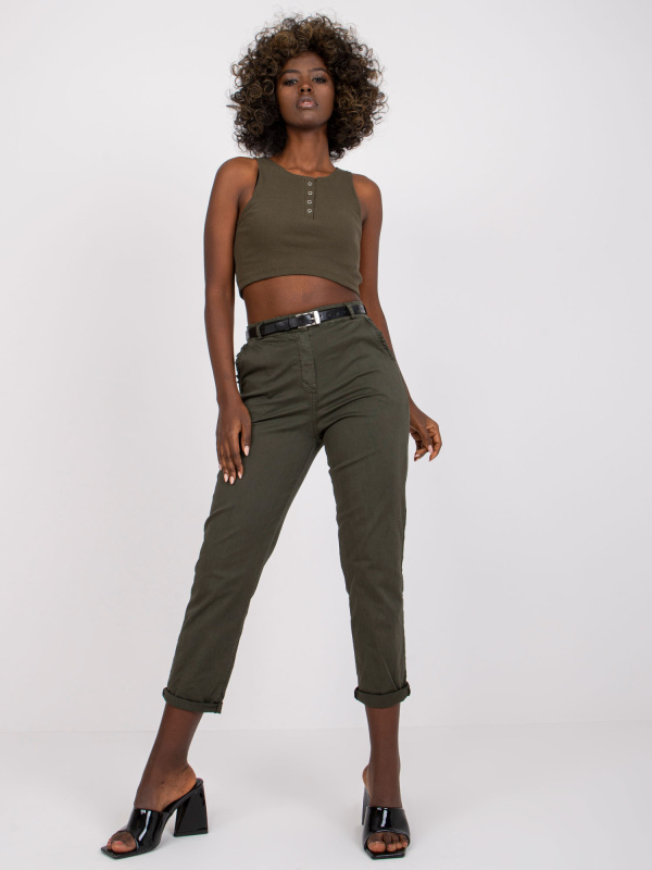 Kalhoty DHJ SP 3507.39P khaki S