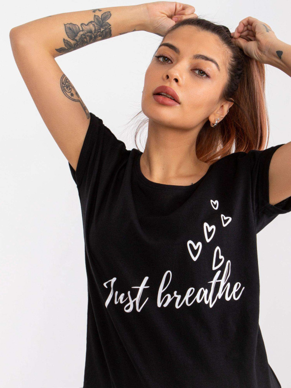 Tričko TW-TS-1005-13.56 Mayflies Barva: Černá, Velikost: S