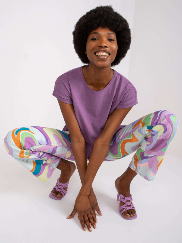 Tričko TW TS 1053.21X fialová L