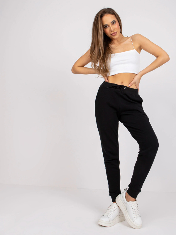 Tepláky TW DR 1033.16P černá 2XL