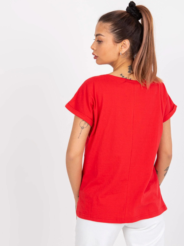 Tričko TW TS 1001.30x červená XL