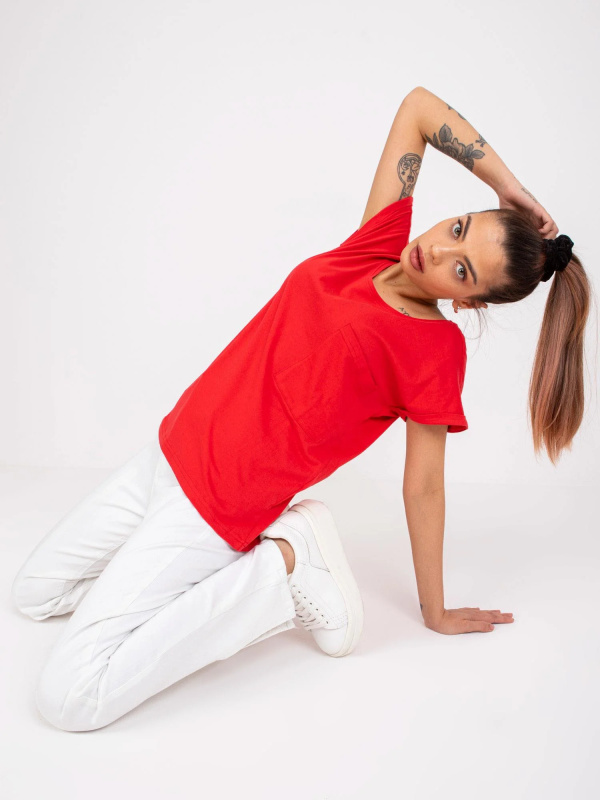 Tričko TW TS 1001.30x červená 2XL