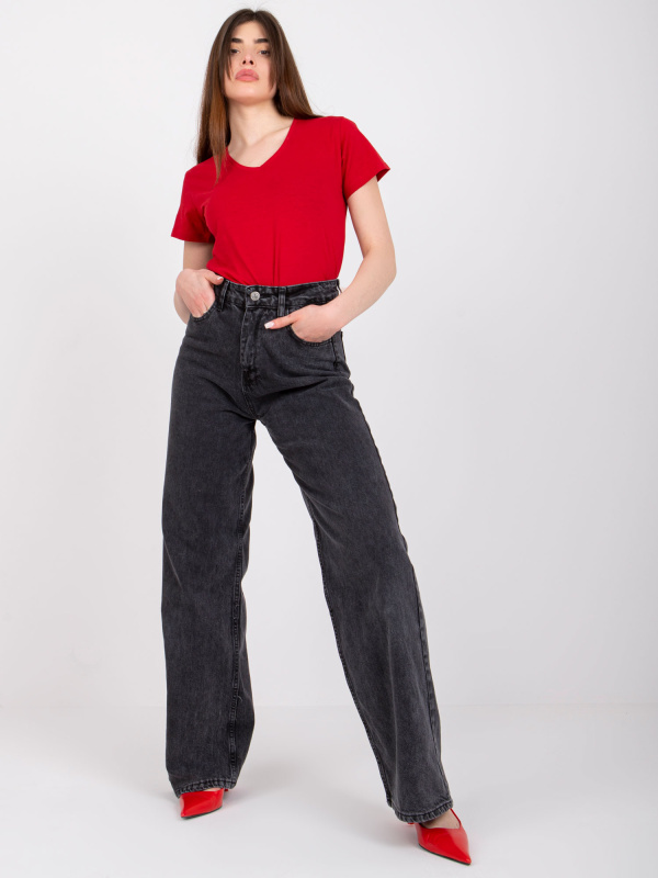 Tričko TW TS 1002.28X tmavě červená L