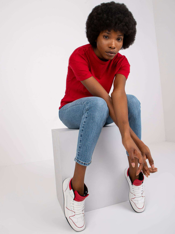 Tričko TW TS 1004.24x tmavě červená M