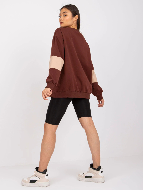 Mikina FA BL 7629.19P tmavě hnědá jedna velikost