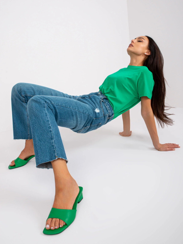 Dámské kalhoty RO SP PNT N03.37 Jeans-modrá - FPrice jeans-modrá L-40