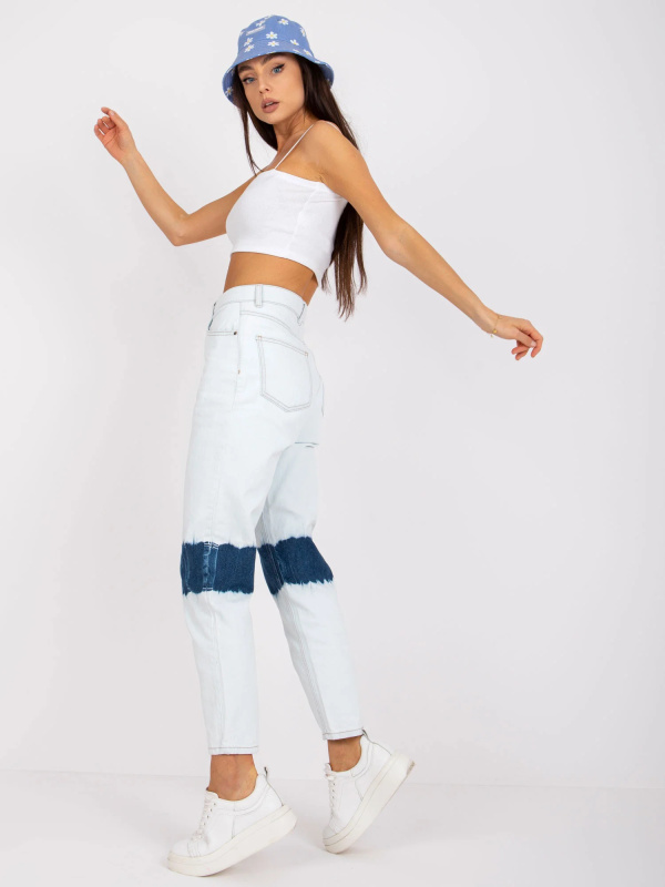 RO SP PNT N10 džínové kalhoty.50P světle modrá 40