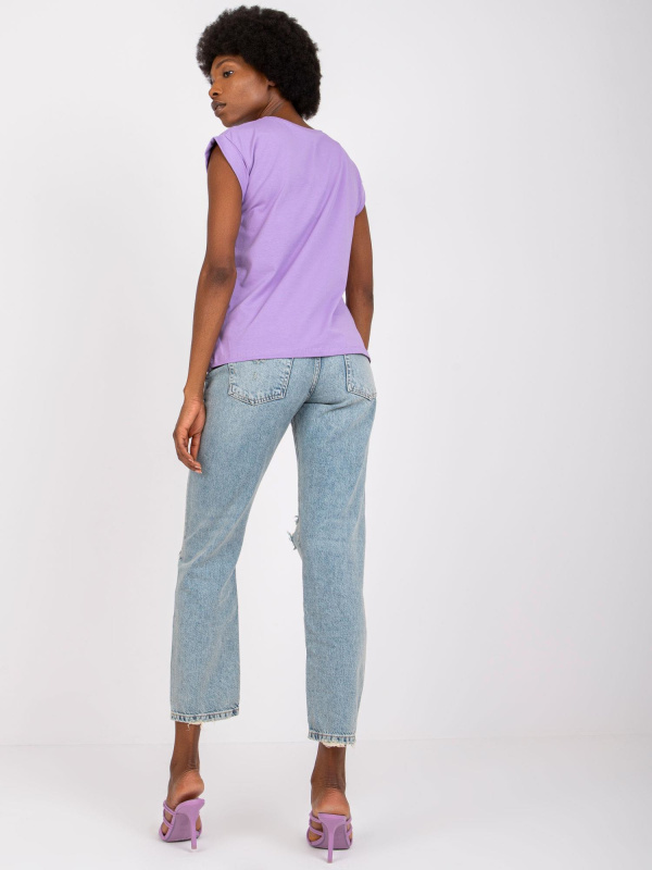 Tričko RV TS 4833.67P fialová L