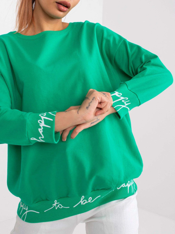 Mikina RV BL 5978.06P zelená jedna velikost