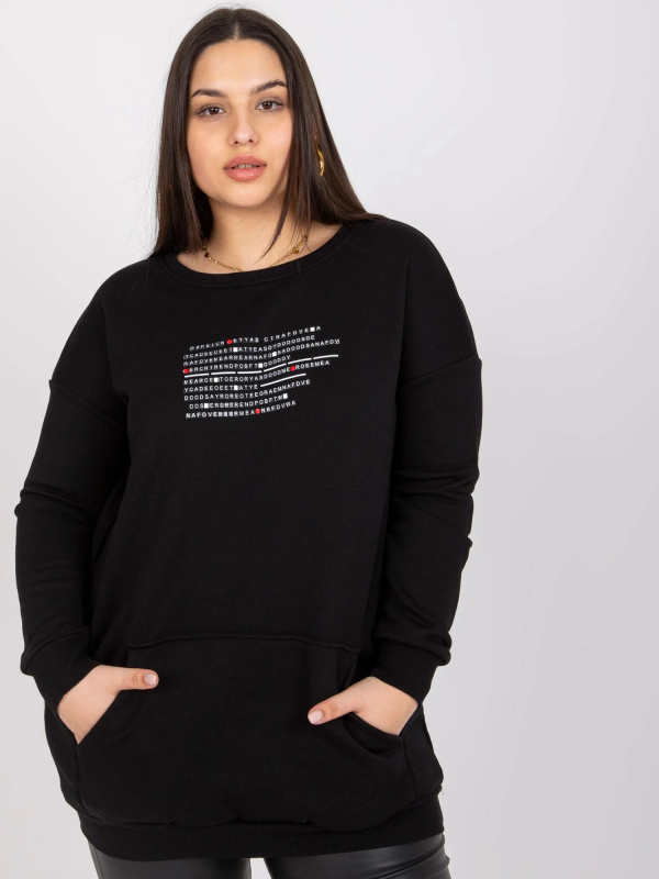 Mikina RV BL 7124.01 černá jedna velikost