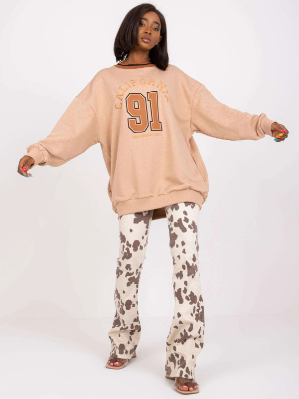 Mikina FA BL 7650.40 béžová jedna velikost