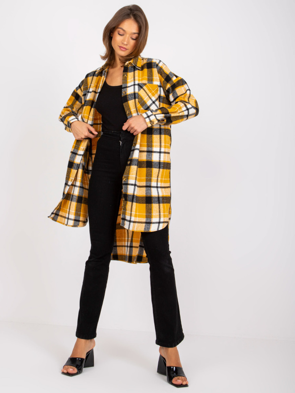 ex moda Dámská košile EM-KS-003/07.35X ex mode Barva: Černá, Velikost: UNI