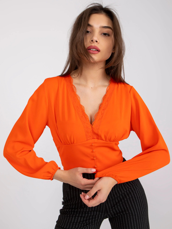 Halenka DHJ BZ 15672.40 oranžová jedna velikost