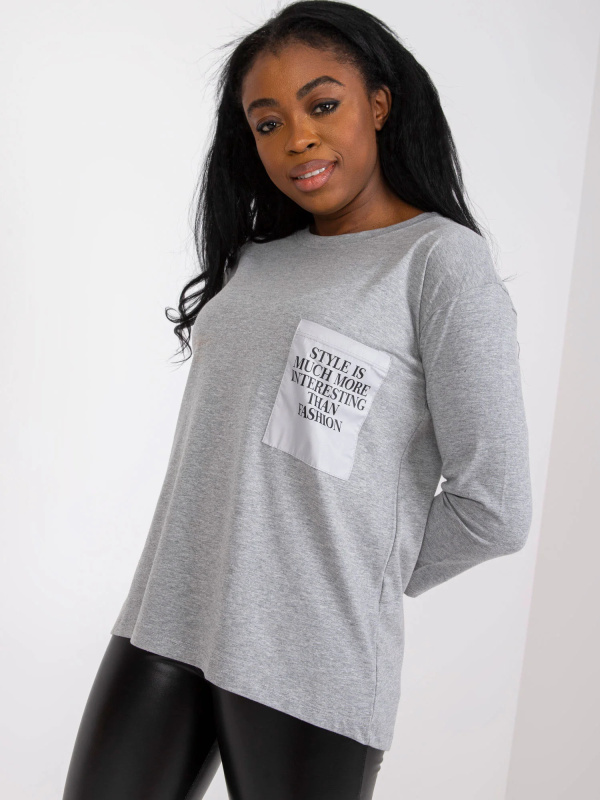 Halenka EM BZ N612.64P šedá L/XL