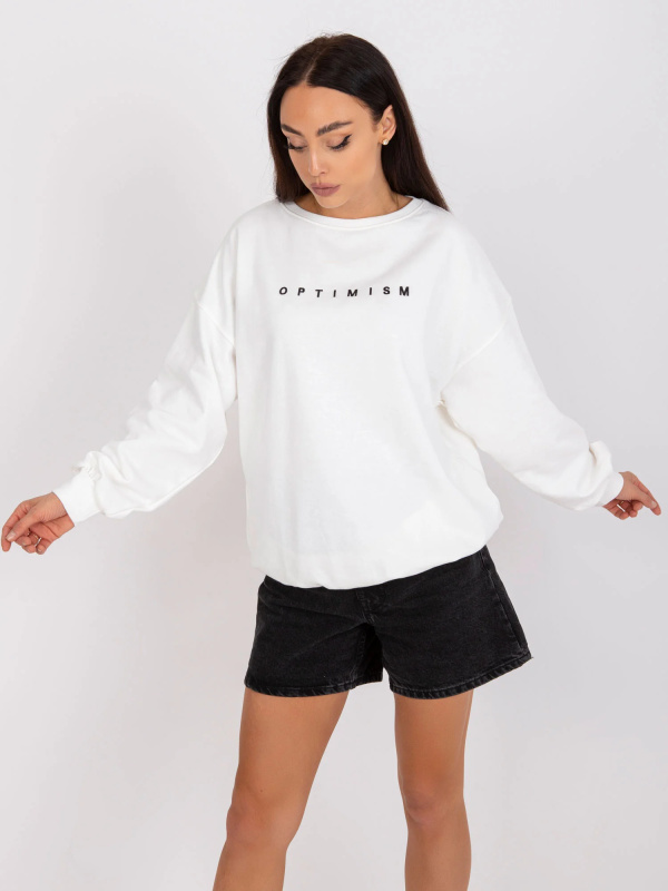 Dámská mikina EM-BL-536/3.76 ex moda Barva: Tělová, Velikost: UNI