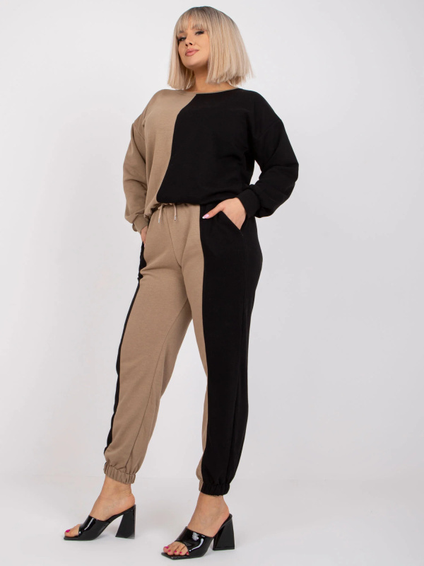 Sada EM KMPL 639.88 černá a béžová L/XL