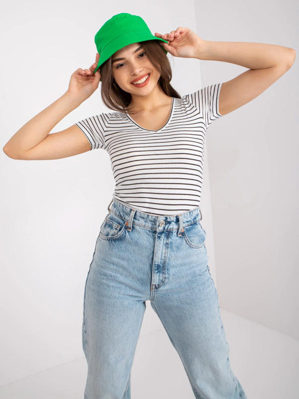 Halenka TW BZ BL 005.39X bílá a černá XL