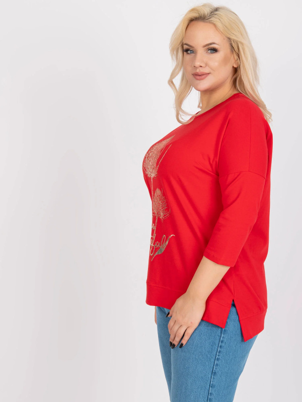 Halenka RV BZ 7581.62P červená jedna velikost