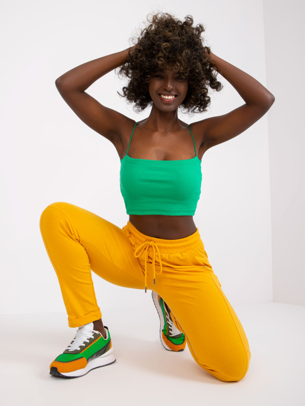 Tepláky RV DR 7806.32 světle oranžová S