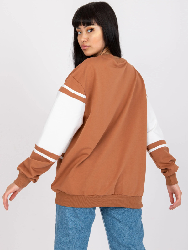 Mikina FA BL 7699.04P světle hnědá jedna velikost