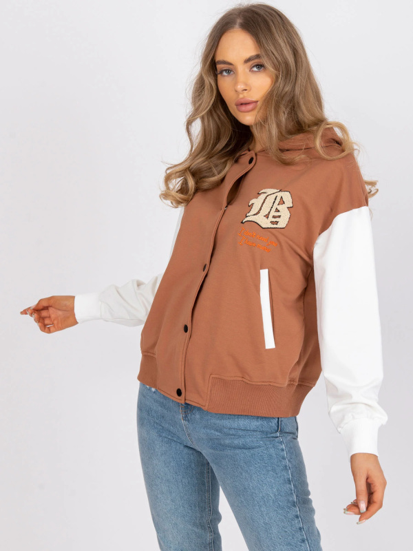 Mikina FA BL 7471.37X světle hnědá jedna velikost