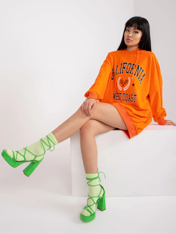 Mikina FA BL 7706.58 oranžová jedna velikost