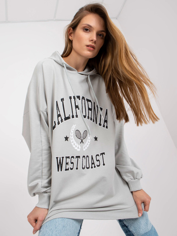 Mikina FA BL 7706.58 světle šedá jedna velikost