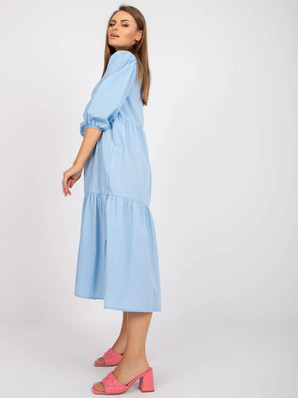 Dámské šaty-RO-SK-ELB-2310.21X-světle modré M