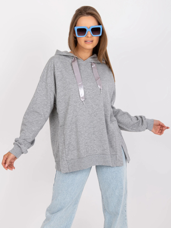 Mikina EM BL 402.15P šedá L