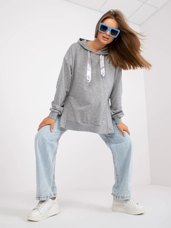Mikina EM BL 402.15P šedá XL